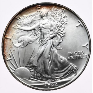 USA, dolar Liberty Silver Eagle 1994, 1 oz, uncja 999 AG