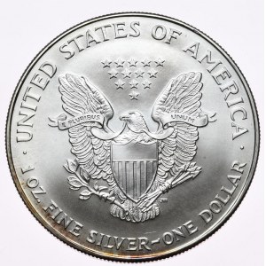 USA, dolar Liberty Silver Eagle 1994, 1 oz, uncja 999 AG