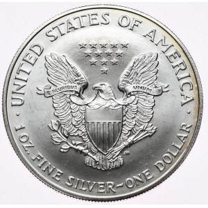 USA, Liberty Silver Eagle 1995 dolár, 1 oz, 999 AG unca