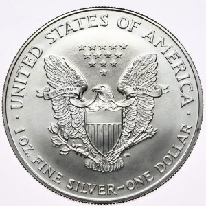 USA, dolar Liberty Silver Eagle 1995, 1 oz, uncja 999 AG