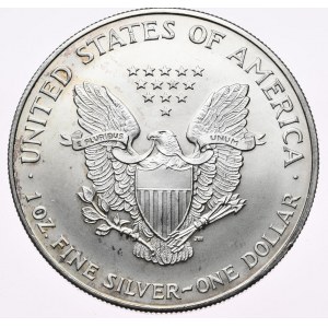USA, Liberty Silver Eagle 1998 Dollar, 1 Unze, 999 AG Unze