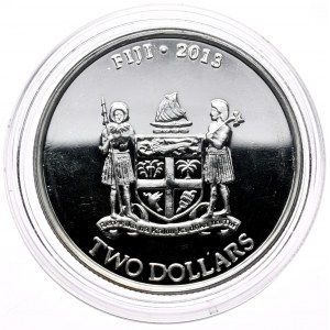 Fiji, Żółw 2013, 1 oz, uncja 999 AG