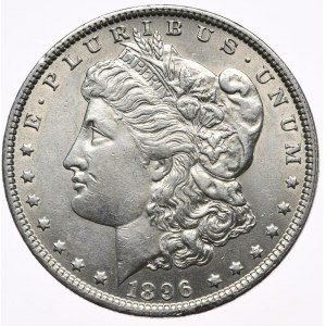 USA, dolár 1896 Morgan, Philadelphia