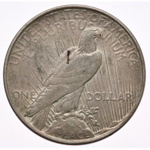 USA, dolár 1922, typ Peace, Philadelphia