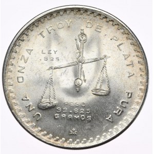 Mexiko, Peso 1979, Ag 925, 33,625g = 1 Unze Ag 999