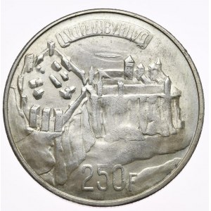 Luxembursko, 250 frankov 1963, 1000 rokov mesta Luxemburg
