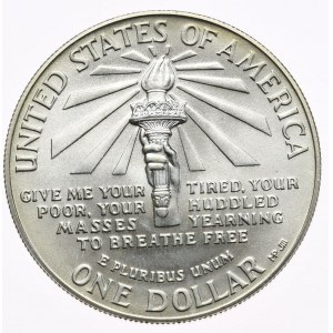 USA, 1 dolár 1986, Socha slobody