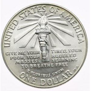 USA, 1 dolar 1986, Statua Wolności