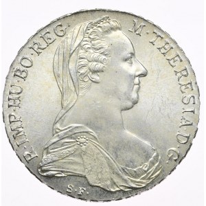 Austria, Maria Teresa, talar 1780 nowe bicie