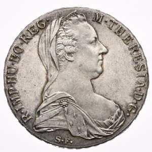 Austria, Maria Teresa, talar 1780 nowe bicie