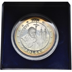 Poland, John Paul II, 5 euro trial 2004