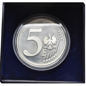 Polska, Jan Paweł II, 5 euro próbne 2004