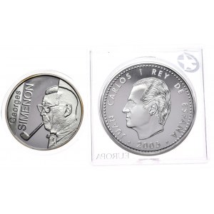 Sada 2 x 10 eur, Belgie 2003, Španělsko 2005