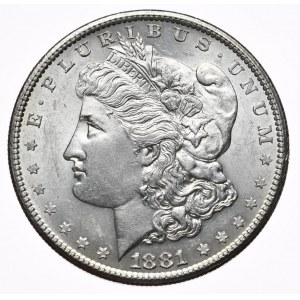 US, dollar 1881 Morgan, San Francisco