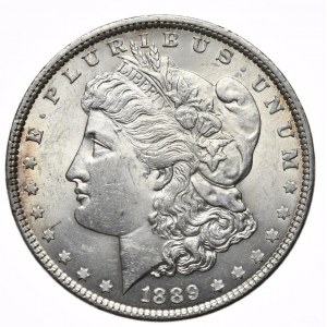 USA, dolár 1889 Morgan, Philadelphia