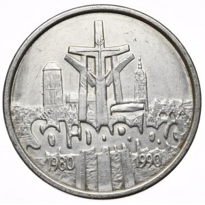 100.000 PLN 1990 Solidarität, Typ B