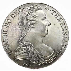 Austria, Maria Teresa, talar 1780 nowe bicie