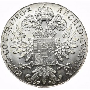 Austria, Maria Teresa, talar 1780 nowe bicie