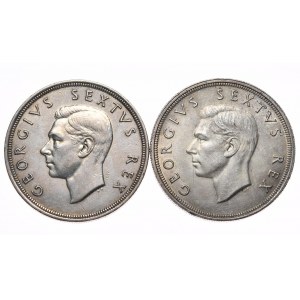 Južná Afrika, 5 šilingov 1948 a 1949 - sada 2 kusov