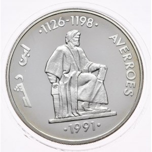 Spain, 5 Ecu, 1991.