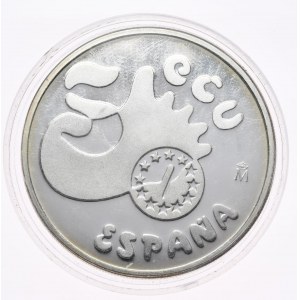 Hiszpania, 5 Ecu, 1991r.