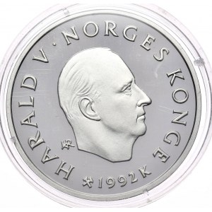 Norsko, 100 korun 1992, Lillehammer Games, hokej