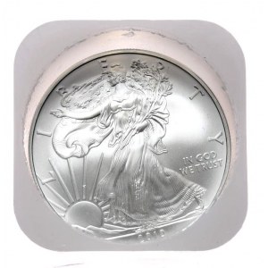 USA, Liberty Silver Eagle dollar 2010, 1 oz, 999 AG ounce, TUBA 20 pieces
