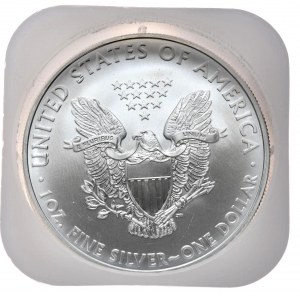 USA, dolar Liberty Silver Eagle 2008, 1 oz, uncja 999 AG, TUBA 20 sztuk