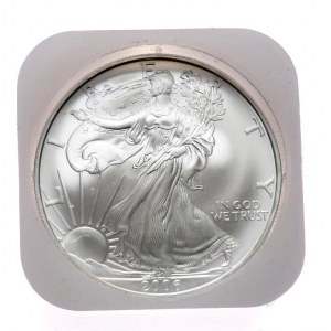 USA, dolar Liberty Silver Eagle 2006, 1 oz, uncja 999 AG, TUBA 20 sztuk