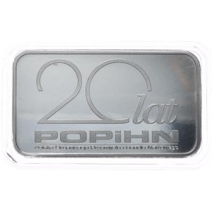 1oz bar. Silver Mint, POPIHN, cap.