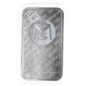 Bar 1oz. Silver Mint, PDSK, cap (2)