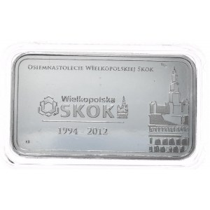 Sztabki 1oz. 2szt. Srebrna Mennica, kapsel