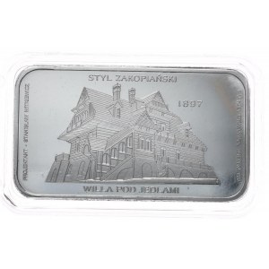 Sztabki 1oz. 2szt. Srebrna Mennica, kapsel (5)