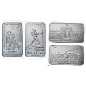 Sztabki 1oz. 4szt. Srebrna Mennica, kapsle (2)