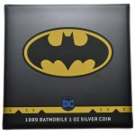 Niue 2021, 1989 Batmobil, 1 oz, Ag 999 unca