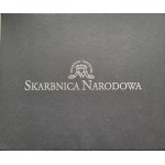 USA, zestaw 12 sztuk 25 centówek hologramami, Ag 900, w oryginalnej kasecie, Skarbnica Narodowa