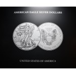 USA, dolar Liberty Silver Eagle 2011, 1 oz, uncja 999 AG, 20 sztuk w oryginalnej kasecie