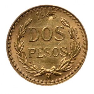Mexico, 2 pesos 1945