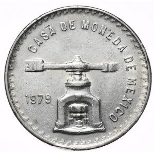 Mexiko, Peso/Onza 1979, Ag 925, 33,625g = 1 Unze Ag 999
