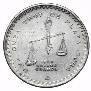 Mexiko, Peso/Onza 1979, Ag 925, 33,625 g = 1 oz Ag 999