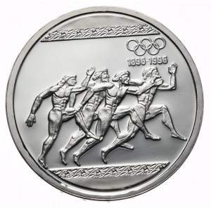 Grecja, 1000 Drachm, 1996r. 1oz. (2) Biegi