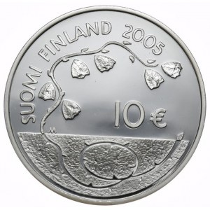 Finlandia, 10 Euro, 2005r. (5.000szt.)