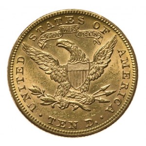 USA, 10 dolarów 1882, Filadelfia, Liberty Head