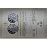 Repliki monet historycznych, 4szt., Ag 999