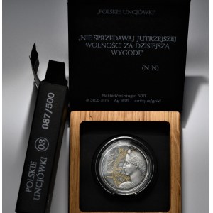 Luna premium, kolekcjonerska, 1oz, Antik/Gold (2)