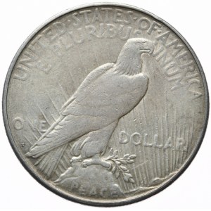 USA, dolár 1923, typ Peace, San Francisco