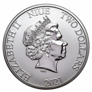Niue, Pirates of the Caribbean 2021, 1 oz, 999 AG ounce