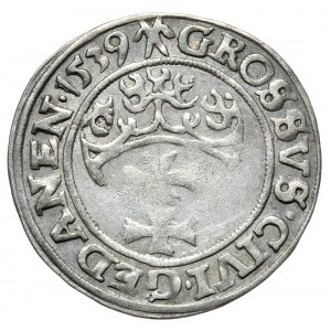 Zikmund I. Starý, penny 1539, Gdaňsk
