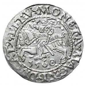 Sigismund II Augustus, Half-penny 1560, Vilnius - L/LITV