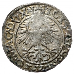 Sigismund II Augustus, Half-penny 1561, Vilnius - L/LITVA